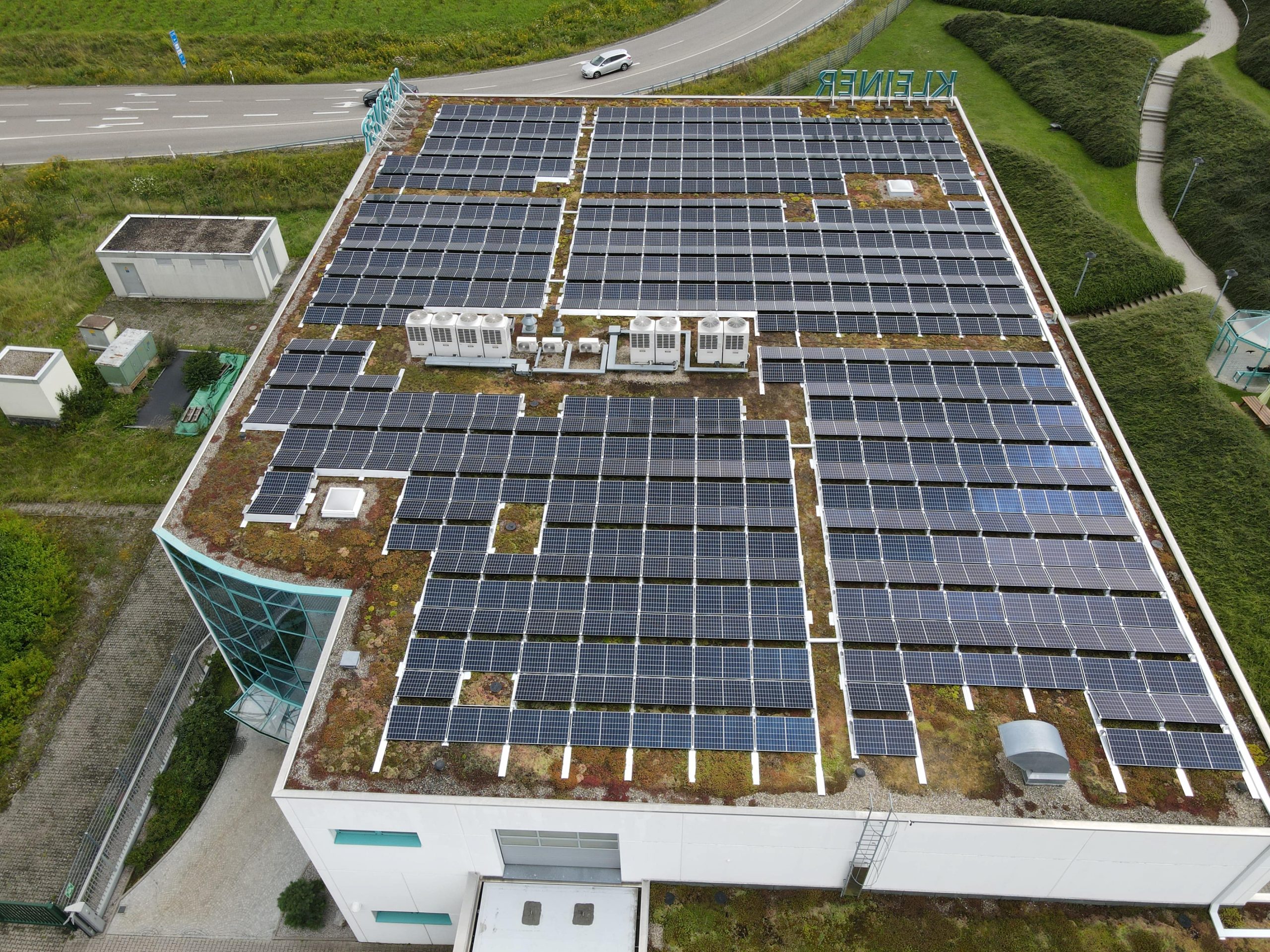 Photovoltaik auf dem Gründach